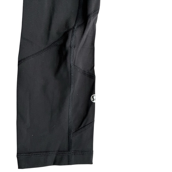 Lululemon Black Leggings W6AV05 - Picture 3 of 7